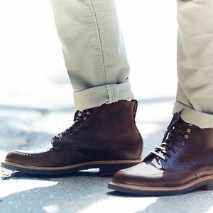 J Crew Mens Leather Kenton Pacer Casual 